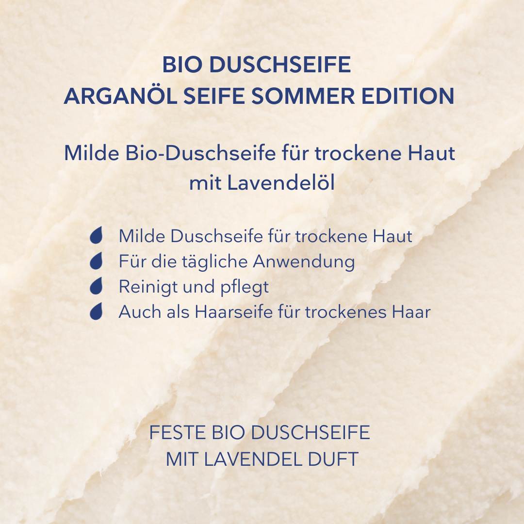 Bio Duschseife - Arganöl Seife Sommer Edition