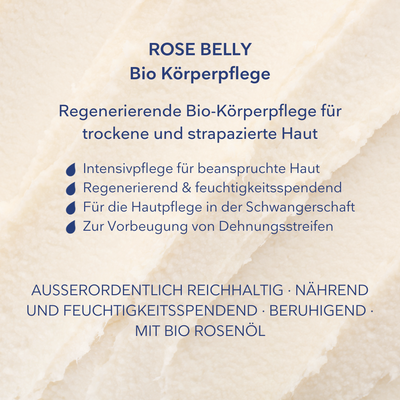 Bio Körperbutter Rose Belly Body Butter
