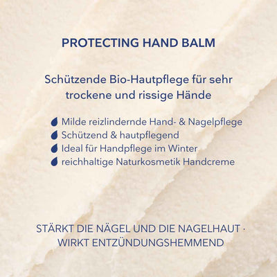 Bio Handcreme für sehr trockene rissige Hände - Protecting Hand Balm
